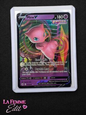 Pokemon Card Mew V 113/264 Ultra Rare